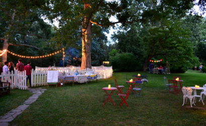 fête dans le jardin