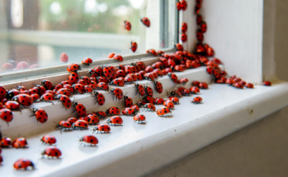 invasion de coccinelles