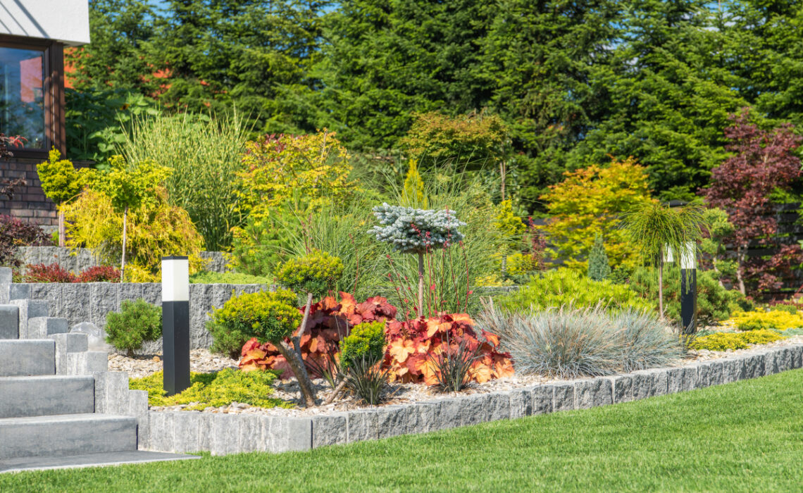 jardin moderne