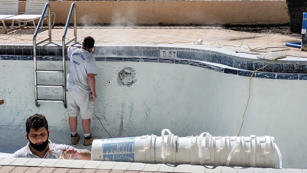 le permis de construire pour une piscine