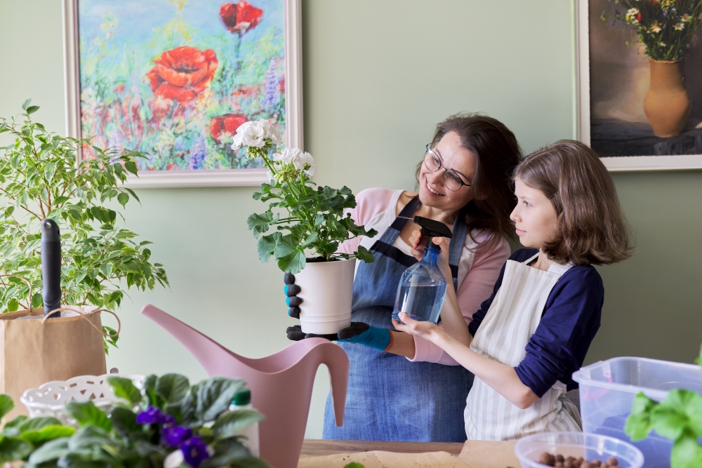 planter des fleurs