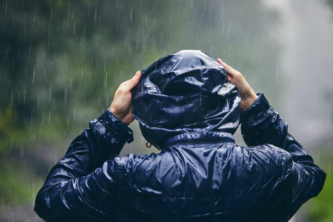 pluie éparse