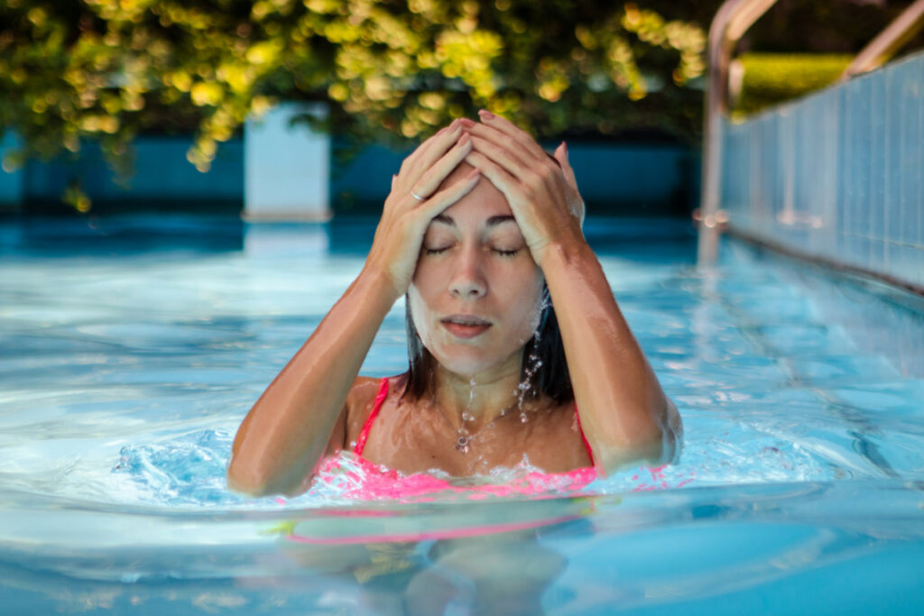 poser liner de piscine