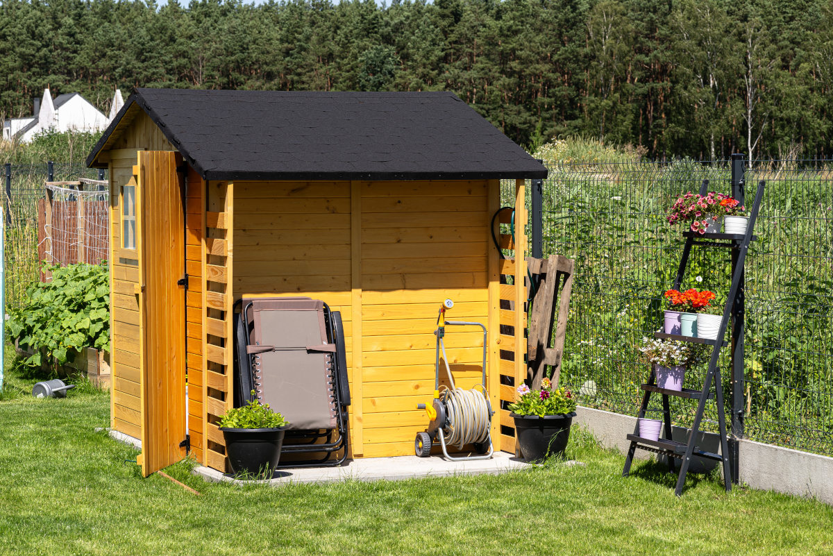 transformez abri de jardin